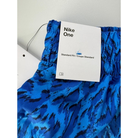 Nike Kids Dri Fit Training Athletic Shorts Blue Cheetah Youth Size XLarge NEW - Picture 5 of 10